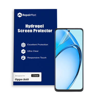 Oppo A60 Compatible Premium Hydrogel Screen Protector With Full Coverage Ultra HD